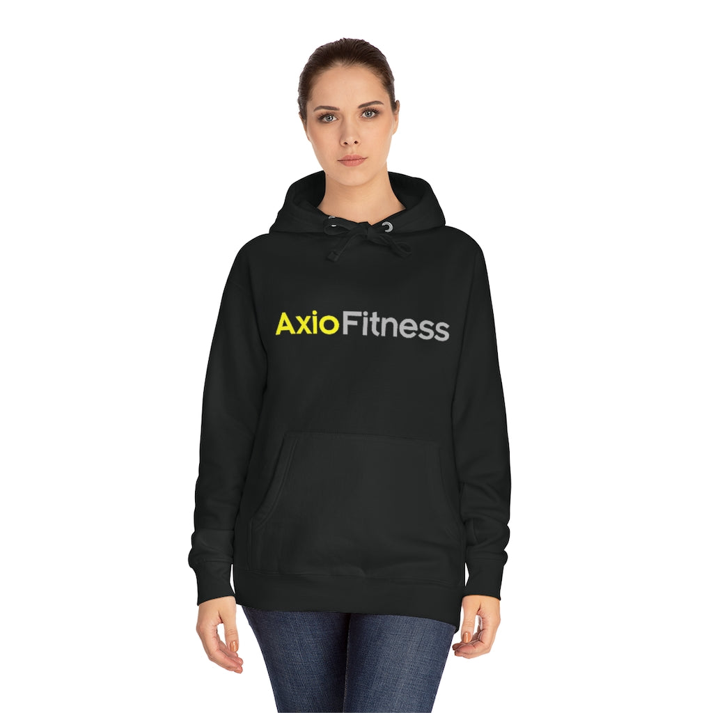 Unisex Fleece Hoodie with "Axio Fitness"