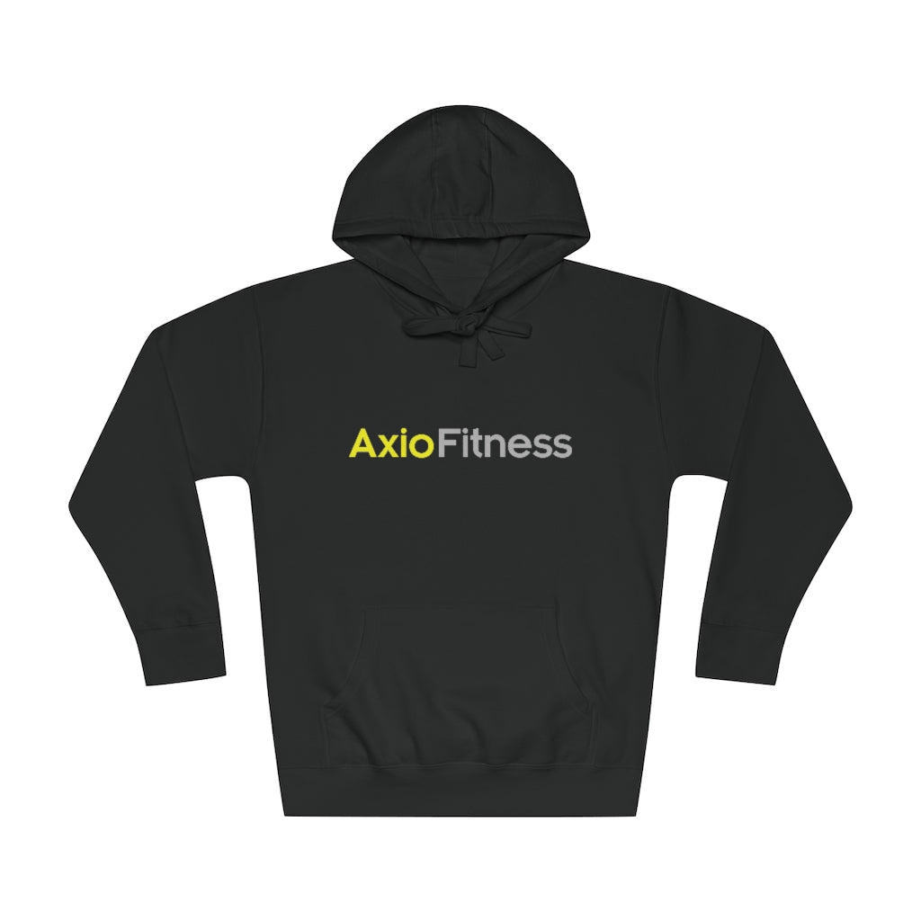 Unisex Fleece Hoodie with "Axio Fitness"