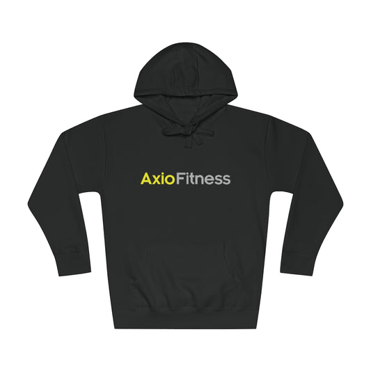 Unisex Fleece Hoodie with "Axio Fitness"