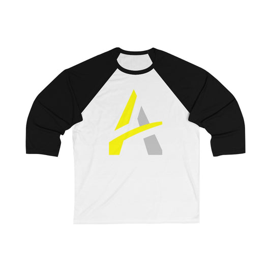 Unisex 3\4 Sleeve Baseball Tee with "A"