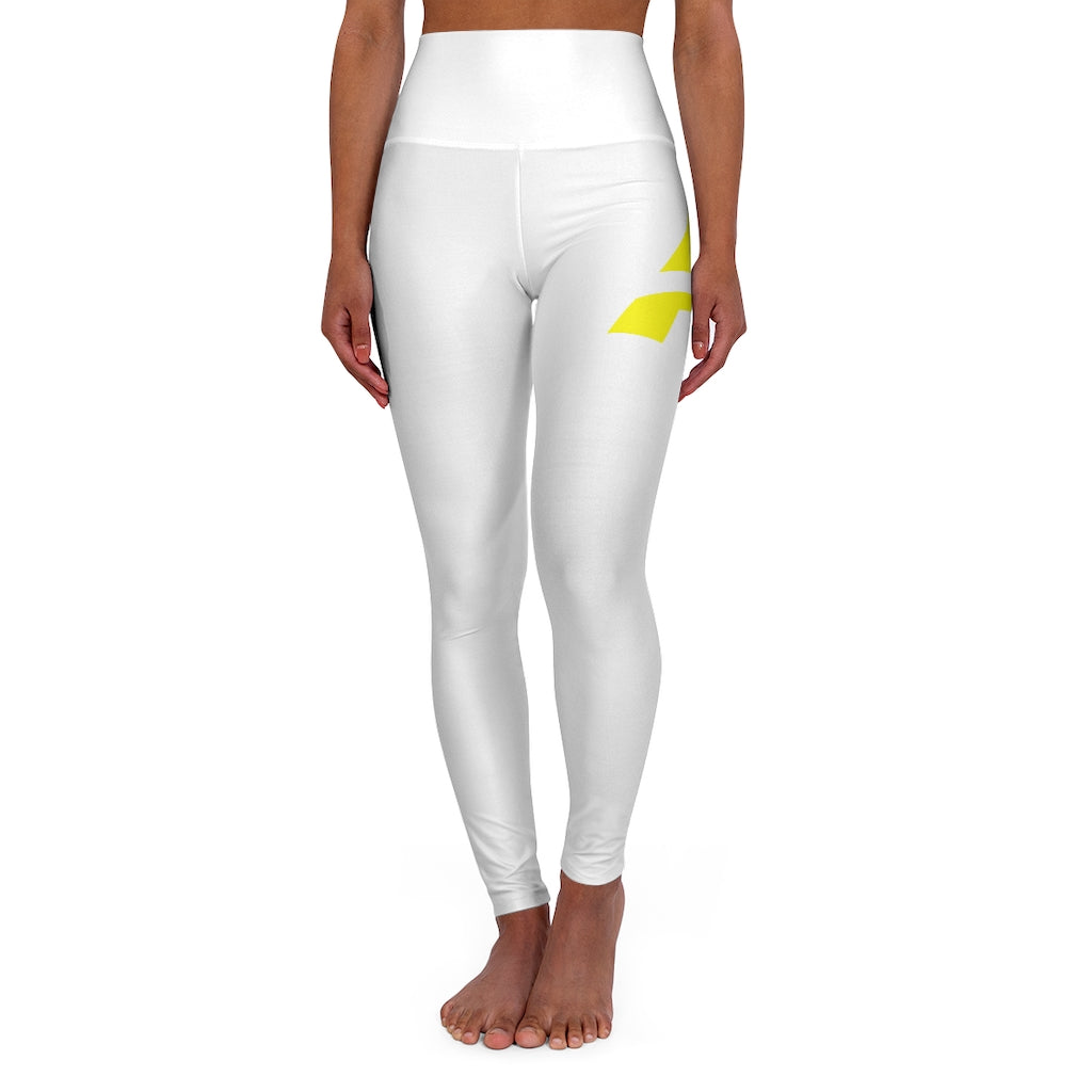 High Waisted Yoga Leggings with Axio "A"