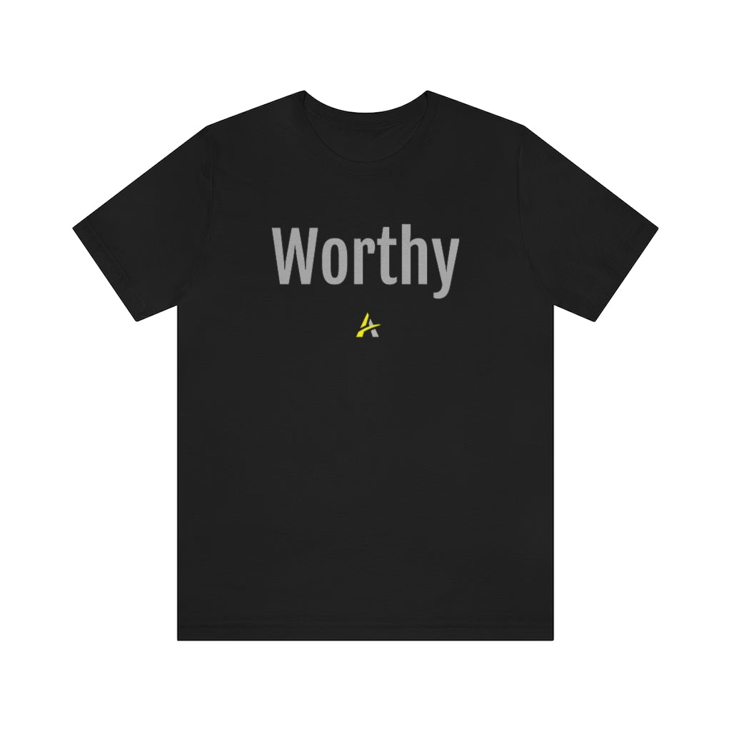 Unisex Jersey Short Sleeve Tee "Worthy"