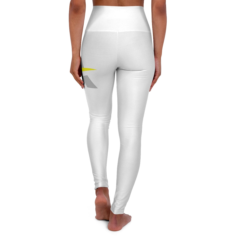 High Waisted Yoga Leggings with Axio "A"