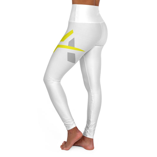 High Waisted Yoga Leggings with Axio "A"