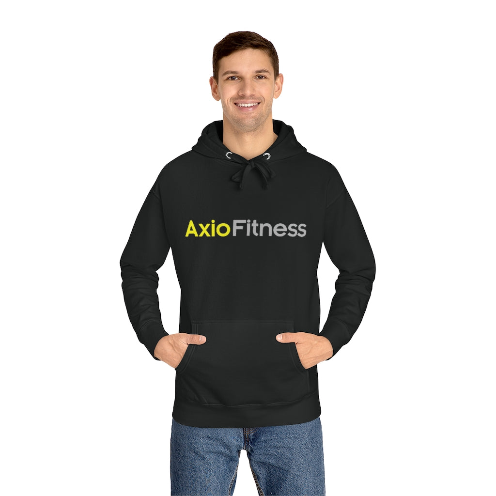 Unisex Fleece Hoodie with "Axio Fitness"