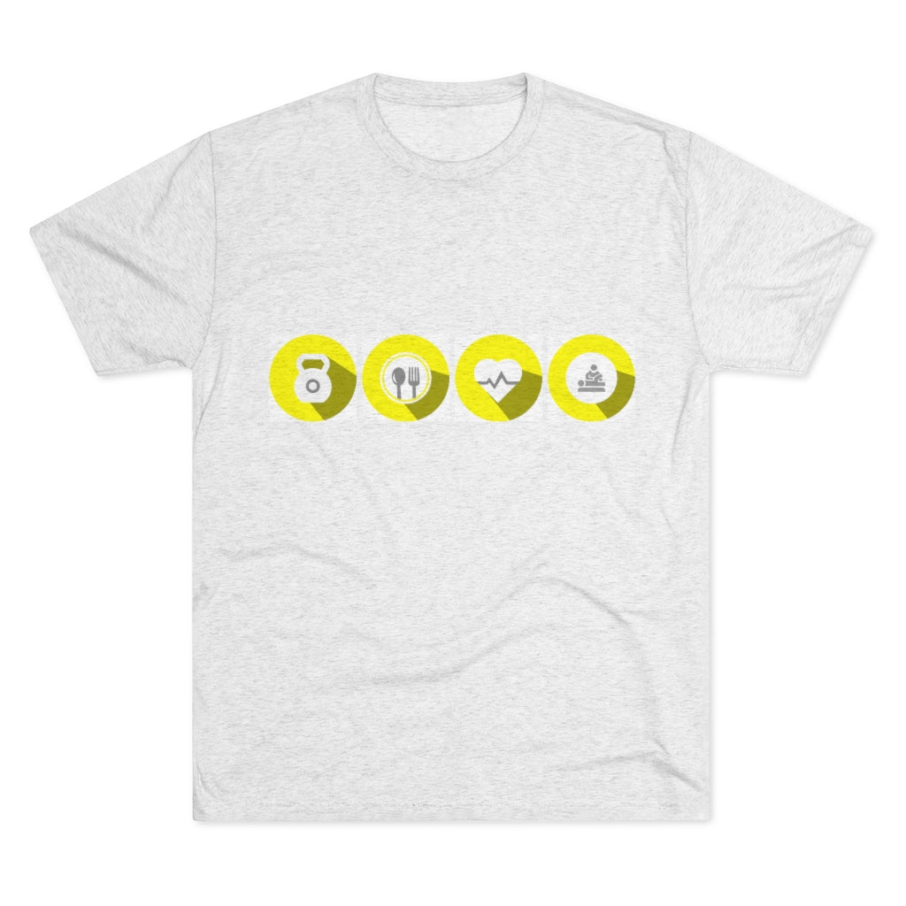 Unisex Tri-Blend Crew Tee Service Icon